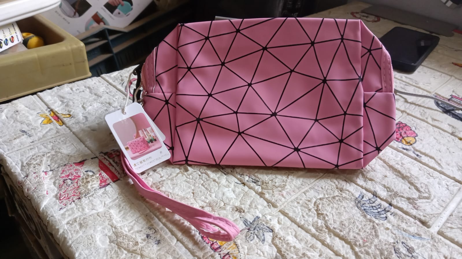 12631 Multipurpose Portable Travel Hand Pouch With Zipper / Bag Makeup Pouch for Women, Travel Makeup Bag Portable Carry Cosmetic Organizer Bag Pouch for Girls 12631 Multipurpose Portable Travel Hand Pouch With Zipper / Bag Makeup Pouch for Women, Travel Makeup Bag Portable Carry Cosmetic Organizer Bag Pouch for Girls